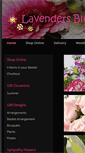 Mobile Screenshot of lavendersblueflorist.co.uk